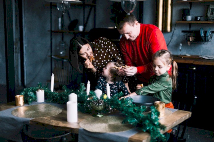 Новогодняя фотосессия в Алматы